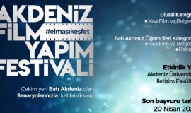 Akdeniz Film Yapım Festivali İçin Başvurular Devam Ediyor!